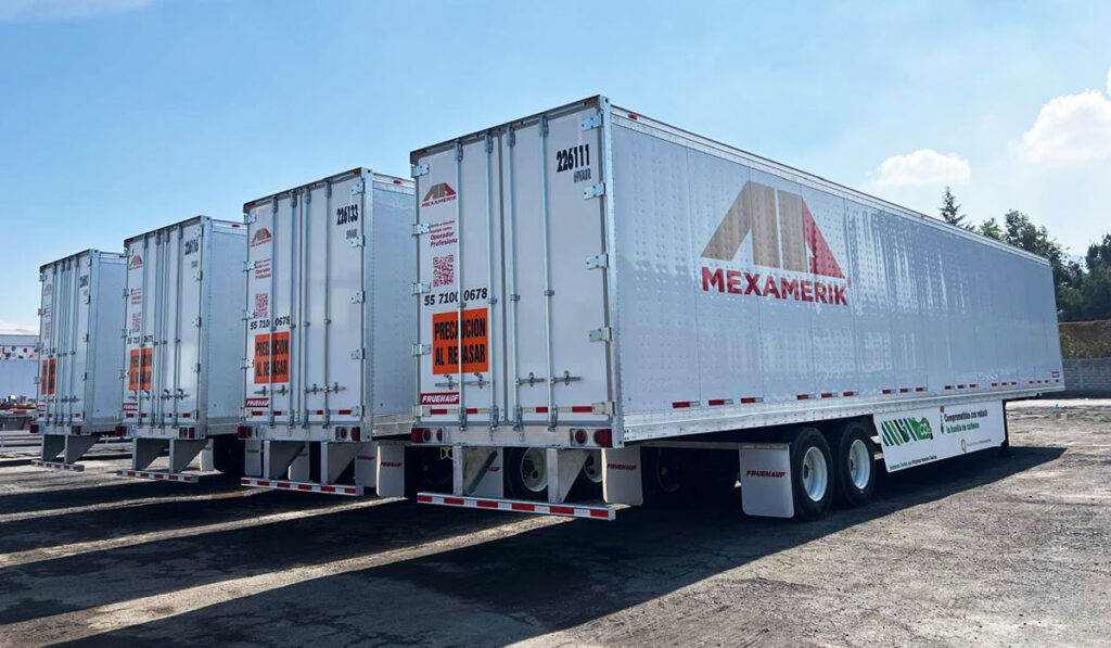 Fruehauf entrega 150 cajas secas DymondPly durante 2025